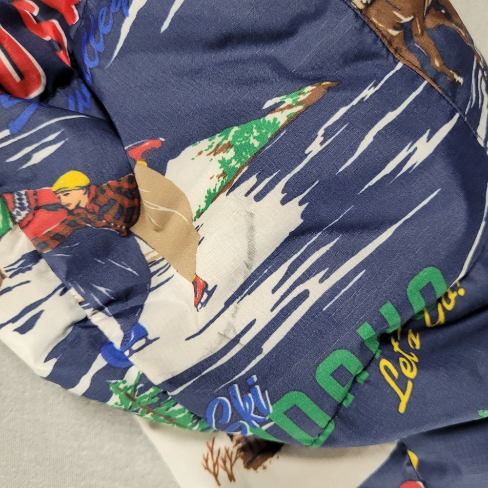 Polo Ralph Lauren Puffer Jacket Coat Boys XL 18/20 Ski Print Water Repellent - Picture 16 of 16